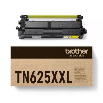 Δοχείο τόνερ Brother TN-625XXLY κίτρινο, γνήσιο, απόδοση 6500 σελίδες, 1 τεμ.