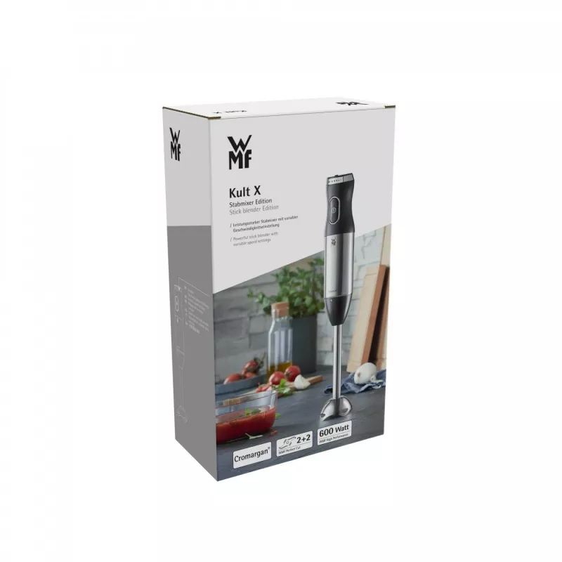 WMF Kult X 04165500 ραβδομπλέντερ 600 W μαύρο, μεταλλικό