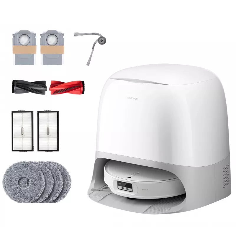 Roborock Qrevo Curv 2 ProX Λευκό