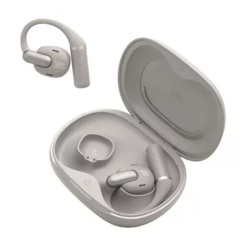 Headset JBL Sense Pro TWS γάντζος αυτιού για κλήσεις και μουσική, 20–40000 Hz, USB‑C σταθμός φόρτισης, Γκρι, 95,2 g