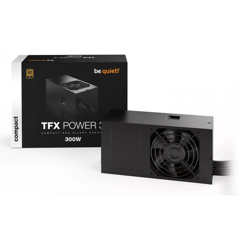 be quiet TFX POWER 3 300W Gold Τροφοδοτικό 20+4 Pin ATX Μαύρο