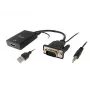 Προσαρμογέας VGA σε HDMI με ήχο Equip 119038
