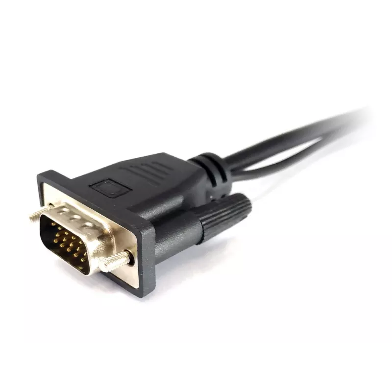 Προσαρμογέας VGA σε HDMI με ήχο Equip 119038