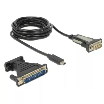 Σειριακό καλώδιο DeLOCK 62904 μαύρο 1,8 m DB-9
