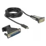 Σειριακό καλώδιο DeLOCK 62904 μαύρο 1,8 m DB-9