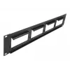 Patch Panel DeLOCK Easy 45 19 ιντσών 4 x 90,5 x 45,2 mm 2U μαύρο