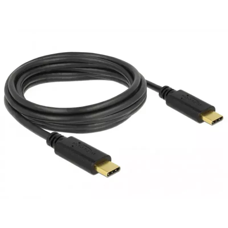Καλώδιο USB DeLOCK 83867 USB 2.0 3 m USB C μαύρο