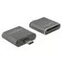 Αναγνώστης καρτών DeLOCK 91498 USB 3.2 Gen 1 Type-C μαύρο