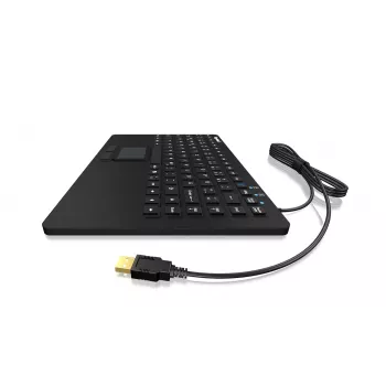 Πληκτρολόγιο KeySonic KSK-5230 IN (DE) γραφείου USB QWERTZ γερμανικό μαύρο