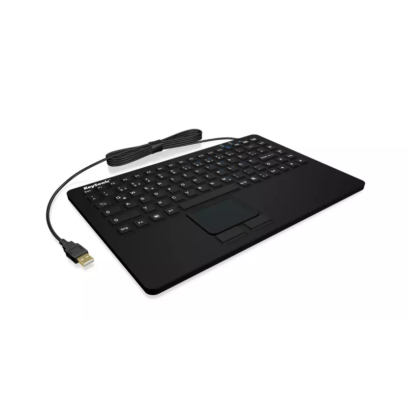 Πληκτρολόγιο KeySonic KSK-5230 IN (DE) γραφείου USB QWERTZ γερμανικό μαύρο