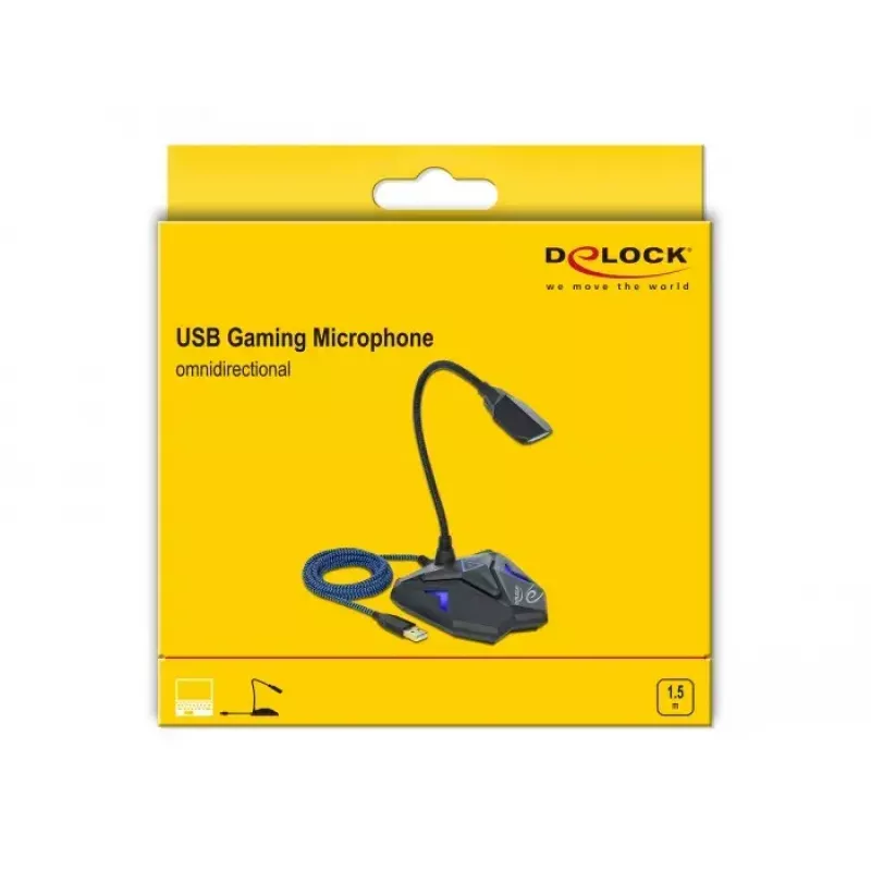 Μικρόφωνο κονσόλας παιχνιδιών DeLOCK 66330