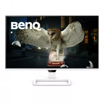 Οθόνη υπολογιστή BenQ EW270Q 27 ιντσών (68,6 cm) 2560 x 1440 2K Ultra HD LCD λευκή με ενσωματωμένα ηχεία
