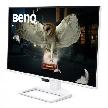 Οθόνη υπολογιστή BenQ EW270Q 27 ιντσών (68,6 cm) 2560 x 1440 2K Ultra HD LCD λευκή με ενσωματωμένα ηχεία