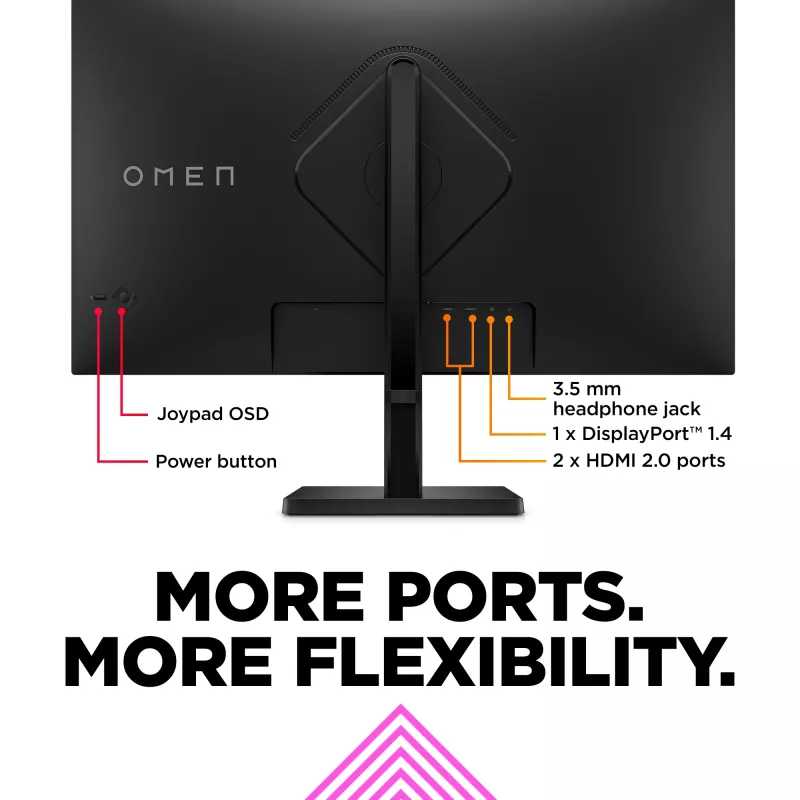 OMEN by HP 31,5 ίντσες QHD 165Hz Οθόνη Gaming - OMEN 32q