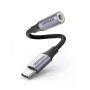 Ugreen 80154 Καλώδιο κινητού τηλεφώνου Μαύρο, Γκρι USB C 3,5mm