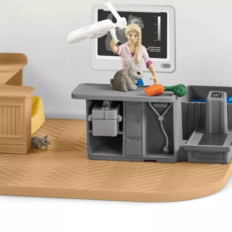 Κτηνιατρείο με ζώα Schleich 42502