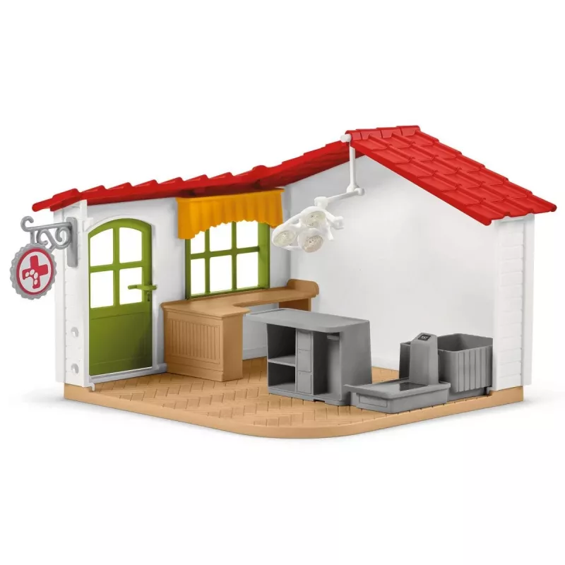 Κτηνιατρείο με ζώα Schleich 42502