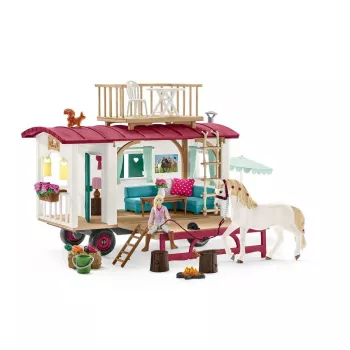 Τροχόσπιτο Schleich HORSE CLUB 42593 για μυστικές συναντήσεις του κλαμπ
