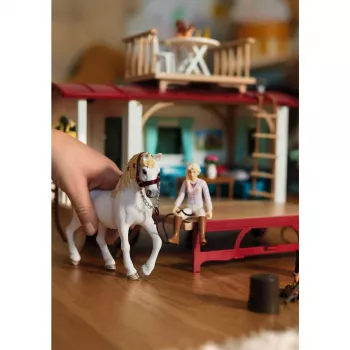 Τροχόσπιτο Schleich HORSE CLUB 42593 για μυστικές συναντήσεις του κλαμπ