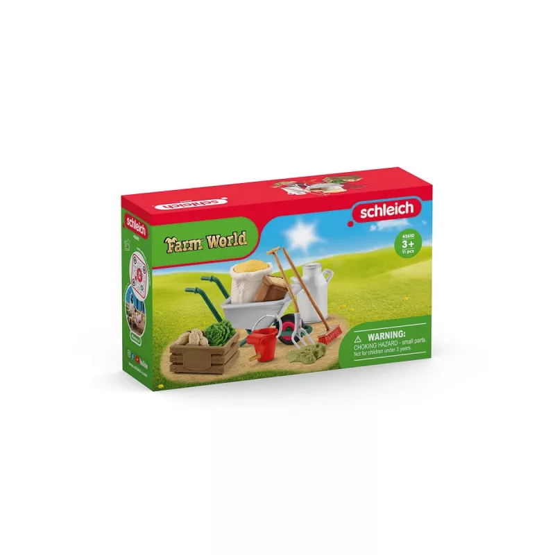 Αξεσουάρ περιποίησης στάβλου Schleich 42610S Πολύχρωμο Συνιστώμενη ηλικία 3 ετών