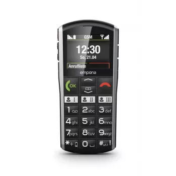 Emporia SIMPLICITY 5,08 cm (2 ίντσες) 94 g μαύρο, ασημί