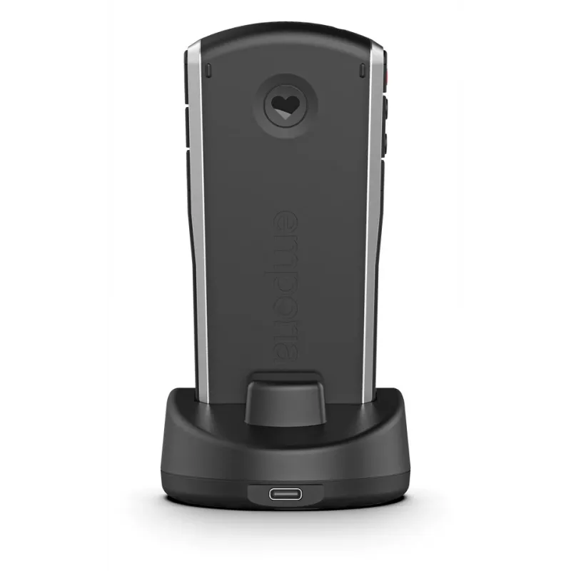 Emporia SIMPLICITY 5,08 cm (2 ίντσες) 94 g μαύρο, ασημί