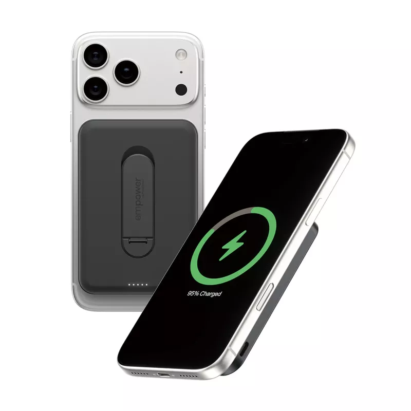PanzerGlass empower™ by ® empower™ Τράπεζα με Spin Stand | 5000mAh | Space Black