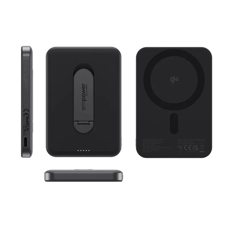 PanzerGlass empower™ by ® empower™ Τράπεζα με Spin Stand | 5000mAh | Space Black