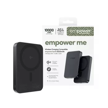 Φορητό powerbank PanzerGlass empower™ 10000mAh Space Black, 0,245 kg