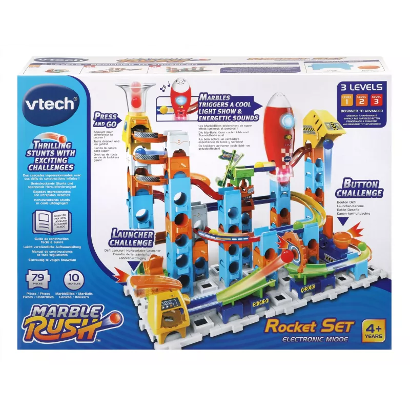 VTech Marble Rush Σετ πυραύλου Ηλεκτρονικό M100 E πολύχρωμο