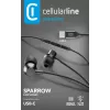 Cellularline SPARROW Στερεοφωνικά ακουστικά in-ear με μικρόφωνο και τηλεχειριστήριο