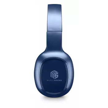 Music Sound Basic Ασύρματο ακουστικό On-Ear Bluetooth με τηλεχειριστήριο και μικρόφωνο