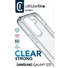 Cellularline Clear Protect - Galaxy S25 Σκληρή θήκη με λαστιχένια άκρα