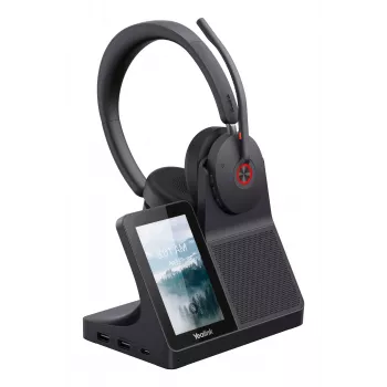 Yealink WH68 Workstation Headset, Ενσύρματο & Ασύρματο, 20 - 20000 Hz, Κλήσεις/Μουσική, 155 g, Headset, Μαύρο