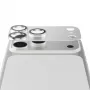 Προστασία κάμερας PanzerGlass Fender για iPhone 17 Pro Max — Σιλικόνη, Ασημί, ανθεκτικό σε γρατσουνιές και κραδασμούς