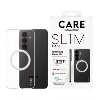 PanzerGlass CARE™ SL1M Διάφανη προστατευτική θήκη με Qi για Samsung Galaxy S26+ (6,7 ίντσες)
