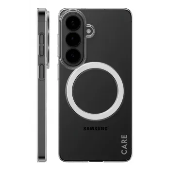 PanzerGlass CARE™ SL1M Διάφανη προστατευτική θήκη με Qi για Samsung Galaxy S26, κατάλληλη για οθόνες έως 16 cm (6,3 ίντσες)