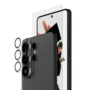 Πακέτο προστασίας οθόνης PanzerGlass Hoops 2-in-1 για Samsung Galaxy S26 Ultra — σκληρυμένο γυαλί + PET, διάφανο, Ultra-Wide Fit