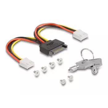 HDD Cage DeLOCK 47070 συμβατό με rack μέταλλο πλάτος 100 mm