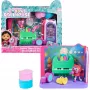 Gabbys Dollhouse, Groovy μουσικό δωμάτιο με φιγούρα Daniel James Catnip, 2 αξεσουάρ, 2 έπιπλα και 2 παραδόσεις, παιδικό παιχνίδι για παιδιά από 3 ετών