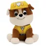 PAW Patrol GUND Επίσημο Rubble σε χαρακτηριστική στολή οικοδόμου λούτρινο, παιχνίδι για παιδιά από 1 έτους, 15 cm