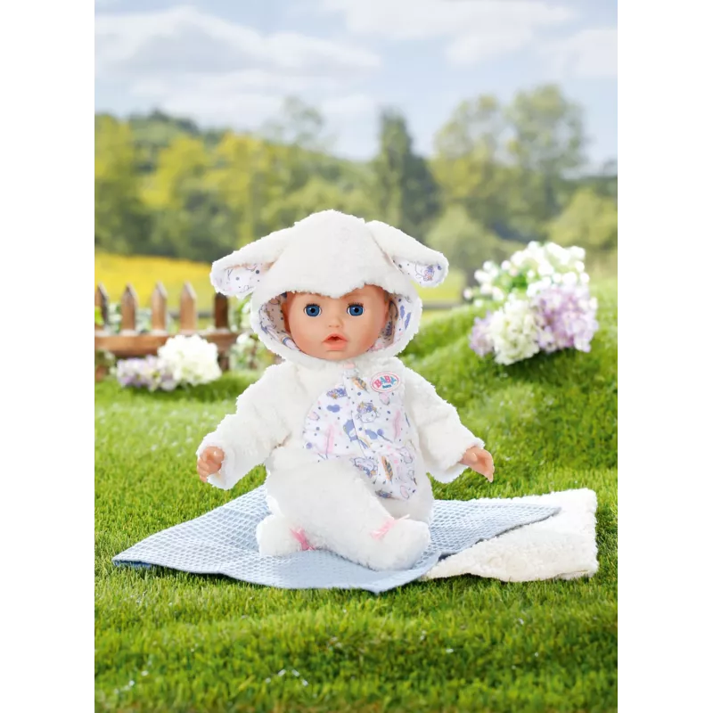 BABY born Schaf-Strampler 43 cm φορμάκι κούκλας