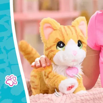 Just Play FurReal Bella, παιχνίδι γάτα, 4 έτη, διαδραστικό, AA, μπαταρίες περιλαμβάνονται