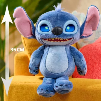 Just Play Disney Stitch – Many Moods Stitch, φιγούρα, 3 έτος(-η), διαδραστικό, με ήχο, AA