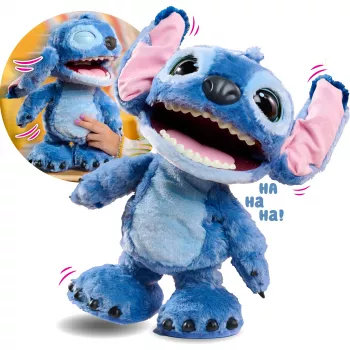 Just Play Disney Stitch - Ultimate Stitch, φιγούρα, 3 έτος(-η), διαδραστικό, με ήχο, AA, μπαταρίες περιλαμβάνονται
