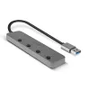 Lindy 4-Port USB 3.0 Hub με διακόπτες on/off