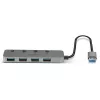 Lindy 4-Port USB 3.0 Hub με διακόπτες on/off