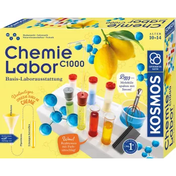 Kosmos Chemielabor C1000, κουτί πειραμάτων, χημεία, 10 έτος(-η)