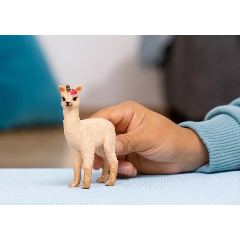 Φιγούρα Schleich BAYALA Lama-Einhorn-Fohlen, καφέ, από 5 ετών