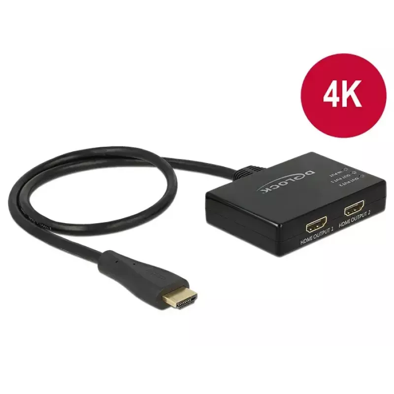 Διαχωριστής βίντεο HDMI DeLOCK 87700